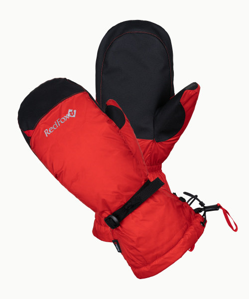 Рукавицы пуховые RedFox K2 Extreme II (M; Темно-Красный)